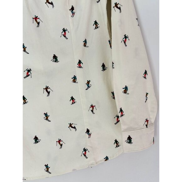 Eddie Bauer Women's Ski Novelty Print Shirt Size Medium New w/tag K58 - Picture 12 of 14